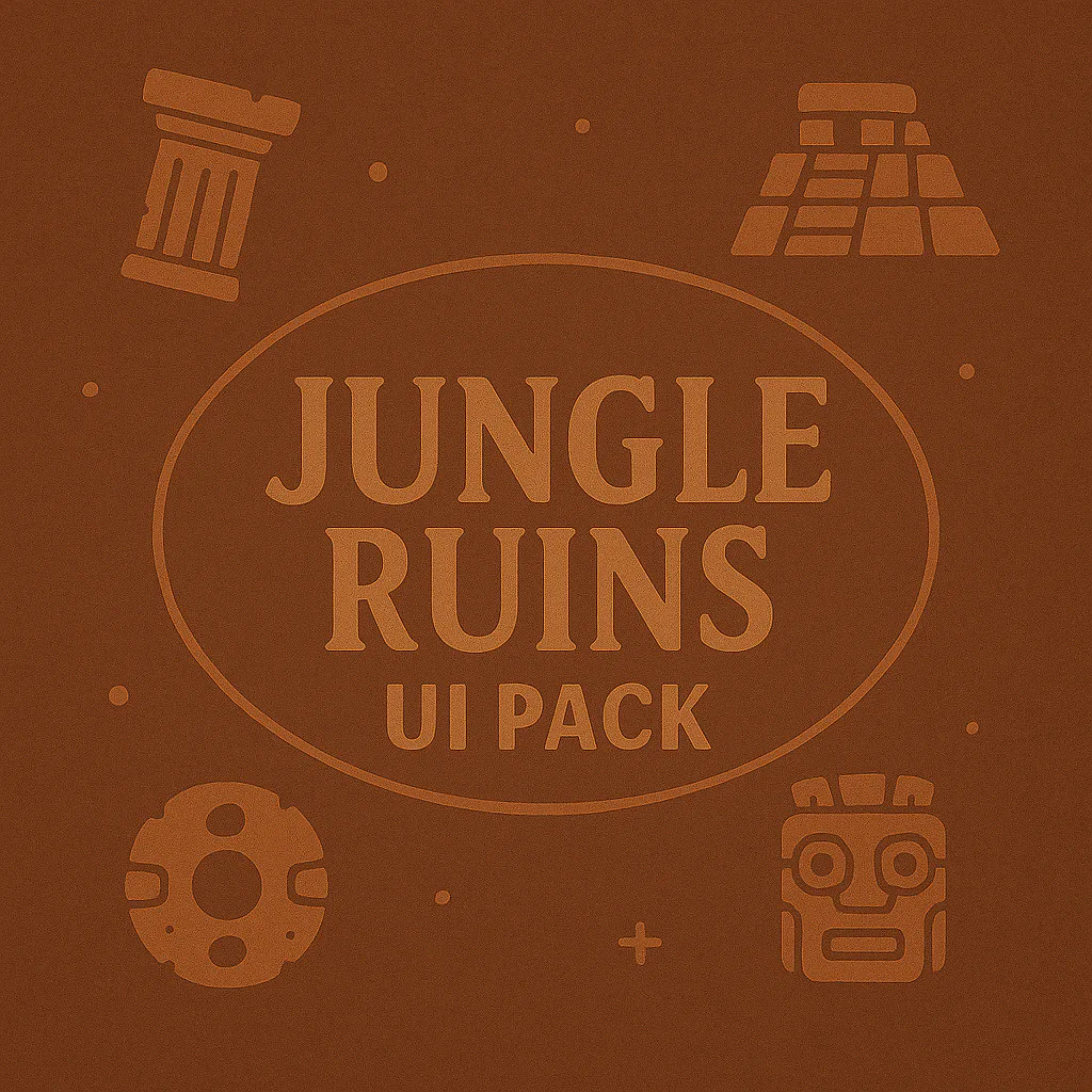 Jungle Ruins UI Pack product preview